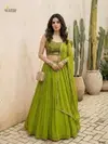 Alizeh 1084 Colours Georgette Designer Lehenga Choli Wholesale Shop In Surat
